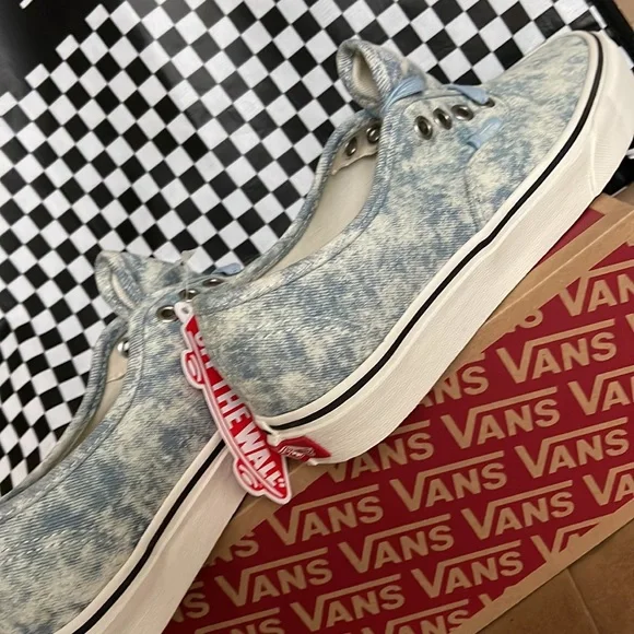 Vans Authentic Denim Destroy Winter Sky/Marshmallow WMNS sneakers - Picture 15 of 16